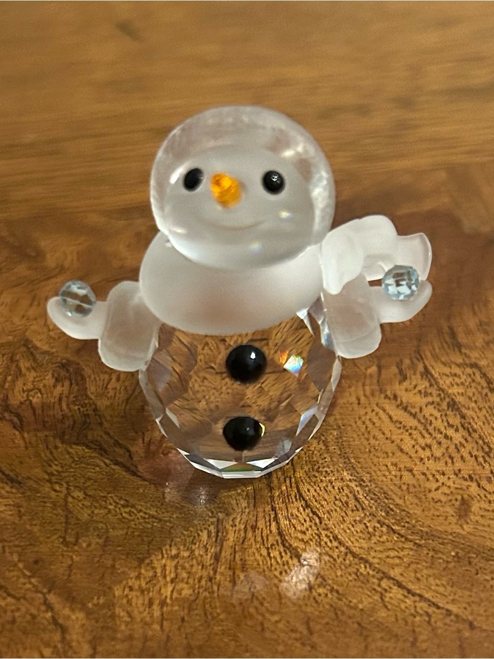 Swarovski Crystal Figurine Snowman